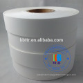 Printed fabric iron on fabric taffeta label